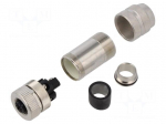 Connector: M12 | socket | PIN: 5 | straight | screw | Type: shielded