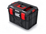 Chest | tool case | black | polymer | X BLOCK LOG | 546x380x407mm | IP55