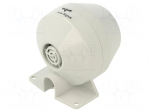 Signaller: sound | horn | 220VDC | 92dB | KDH | IP43 | &Oslash;75x72mm | ABS