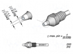 Tip: for desoldering irons | 2x1.1mm