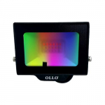 LED Moisture-resistant outdoor floodlight with remote control 20W, 1900Lm, RGB, IP65
