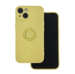 Nugarėlės dėklai iLike Samsung Galaxy A35 5G Finger Grip case Yellow