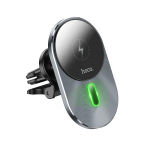 Automatinis laikiklis Hoco CA91 Magic magnetic wireless fast charging car holder Wireless output: 5W/7.5W/10W/15W Grey