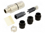Connector: M12 | plug | PIN: 8 | EPIC&reg; | straight | IP67 | crimped | 26AWG
