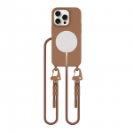 Kitas telefono priedas Tech-Protect  Tech-Protect MagNecklace MagSafe iPhone 15 Pro Case - Brown
