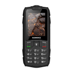 SALE OUT. Hammer ROCK LTE | Black | 2.4 " | IPS | 48 MB | 128 MB | Dual SIM | 3G | Main camera resolution 2 MP | 3000 mAh | USED