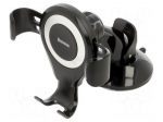 Car holder | black,silver | for dashboard,for windscreen