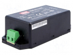 Power supply: switched-mode | modular | 45.6W | 12VDC | 109x52x33.5mm