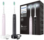 Dantų &scaron;epetėlis Philips  Sonicare Electric Toothbrush HX3675/15 Rechargeable, For adults, Number of brush heads included 2, Number of teeth brushing modes 1, Sonic technology, Black/Pink