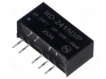 Converter: DC/DC | 2W | Uin: 21.6&divide;26.4VDC | Uout: 15VDC | Uout2: -15VDC