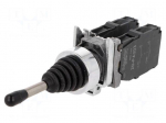 Switch: joystick | Stabl.pos: 1 | NO x4 | 3A/240VAC | 0.55A/125VDC