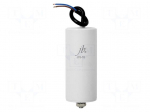 Capacitor: polypropylene | motors, run | 18uF | 450VAC | &Oslash;40x75mm | &plusmn;5%