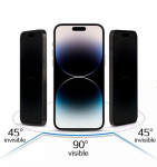 Apsauginiai stiklai iLike Apple IPHONE 17 Tempered Privacy Glass Black