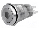 Switch: vandal resistant | Pos: 2 | SPDT | 0.5A/220VAC | 1A/24VDC | IP67