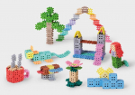 MARIOINEX Mini Waffle Pastel Building Blocks, 300 pieces