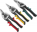 KRAFTDELE įrankiai // Pjūklai ir žirklės // \nNożyce do cięcia blachy 3szt. 250mm KD10359\n