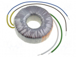 Transformer: toroidal | 50VA | 230VAC | 18V | 2.778A | 0.63kg | &Oslash;: 80mm