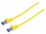 Patch cord | S/FTP | Cat: 6a | RJ45 plug,both sides | stranded | Cu | 15m