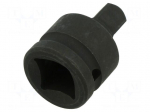 Adapter | impact | square | 1/2",3/8"