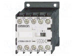 Contactor: 3-pole | NO x3 | Auxiliary contacts: NC | 24VAC | 9A | J7KNA