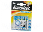 Battery: alkaline | 1.5V | AA | Maximum/Max Plus | Batt.no: 4