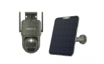 Reolink | TrackMix Series G770 Camouflage with Solar Panel 2 4G LTE Dual-Lens Battery Security Camera | PTZ | 4 MP | 2.8mm/F1.6 | IP65 | H.264/H.265 | Micro SD