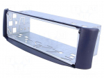 Radio mounting frame | Smart | 1 DIN | blue