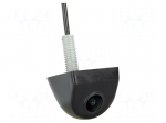Rear view camera | 103&deg; | black | 12VDC,24VDC | 34.5x33x27.6mm | NTSC