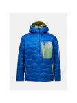 Kurtka puchowa męska PEAK PERFORMANCE M Helium Aop Utility Down Hood kolor niebieski - S