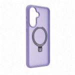 Nugarėlės dėklai Evelatus Samsung Galaxy A57 Shield Case With MagSafe & Stand Matte Ring Lavender Purple