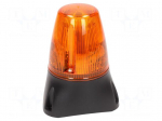 Signaller: lighting-sound | 20&divide;30VDC | 20&divide;30VAC | 8x LED | orange