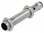 Sensor: inductive | Output conf: PNP / NO | 0&divide;2mm | 10&divide;30VDC | M12