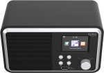 Radijas Xoro DAB 300 IR, interneto radijas, DAB+, BT, USB, UPnP, Black