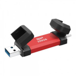 Silicon Power 250GB USB Stick DS72 Typ A+C 1050/850MB`s Red
