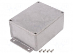 Enclosure: multipurpose | X: 89mm | Y: 114mm | Z: 55mm | aluminium | IP54