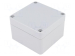 Enclosure: multipurpose | X: 80mm | Y: 82mm | Z: 55mm | ABS | dark grey