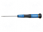 Screwdriver: precision | slot | 2.5mm | Blade length: 75mm