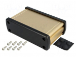 Enclosure: multipurpose | X: 113.7mm | Y: 69mm | Z: 35.2mm | aluminium