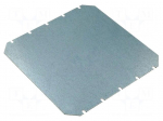 Mounting plate | steel | W: 300mm | L: 300mm | Series: CAB | CABABS303018