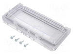 Inspection windows | 78x165x25mm | IP65 | on hinged