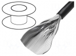 Wire: ribbon | round | 1.27mm | stranded | Cu | 34x28AWG | unshielded | PVC