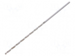 Drill bit | for metal | &Oslash;: 1mm | L: 56mm | HSS | Working part len: 33mm
