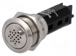 Signaller: sound | 80dB | Illumin: none | IP50 | &Oslash;19mm | 1&divide;10mm | 360mW