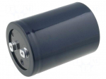 Capacitor: electrolytic | 3300uF | 450VDC | Leads: screw | ESR: 39m&Omega;