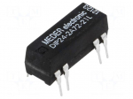 Relay: reed | DPST-NO | Ucoil: 24VDC | 1A | max.200VDC | max.200VAC | PCB