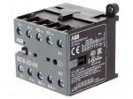 Contactor: 4-pole | NC x2 + NO x2 | 24VDC | 6A | DIN,on panel | BC6