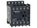Contactor: 3-pole | NO x3 | Auxiliary contacts: NC | 24VAC | 9A | W: 45mm