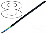 Wire | &Ouml;LFLEX&reg; HEAT 205 MC | stranded | Cu | 5G1,5mm2 | FEP | black