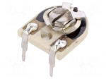 Potentiometer: mounting | single turn,horizontal | 100k&Omega; | 1W | &plusmn;20%