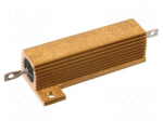 Resistor: wire-wound | with heatsink | screw | 1&Omega; | 50W | &plusmn;1% | 100ppm/&deg;C